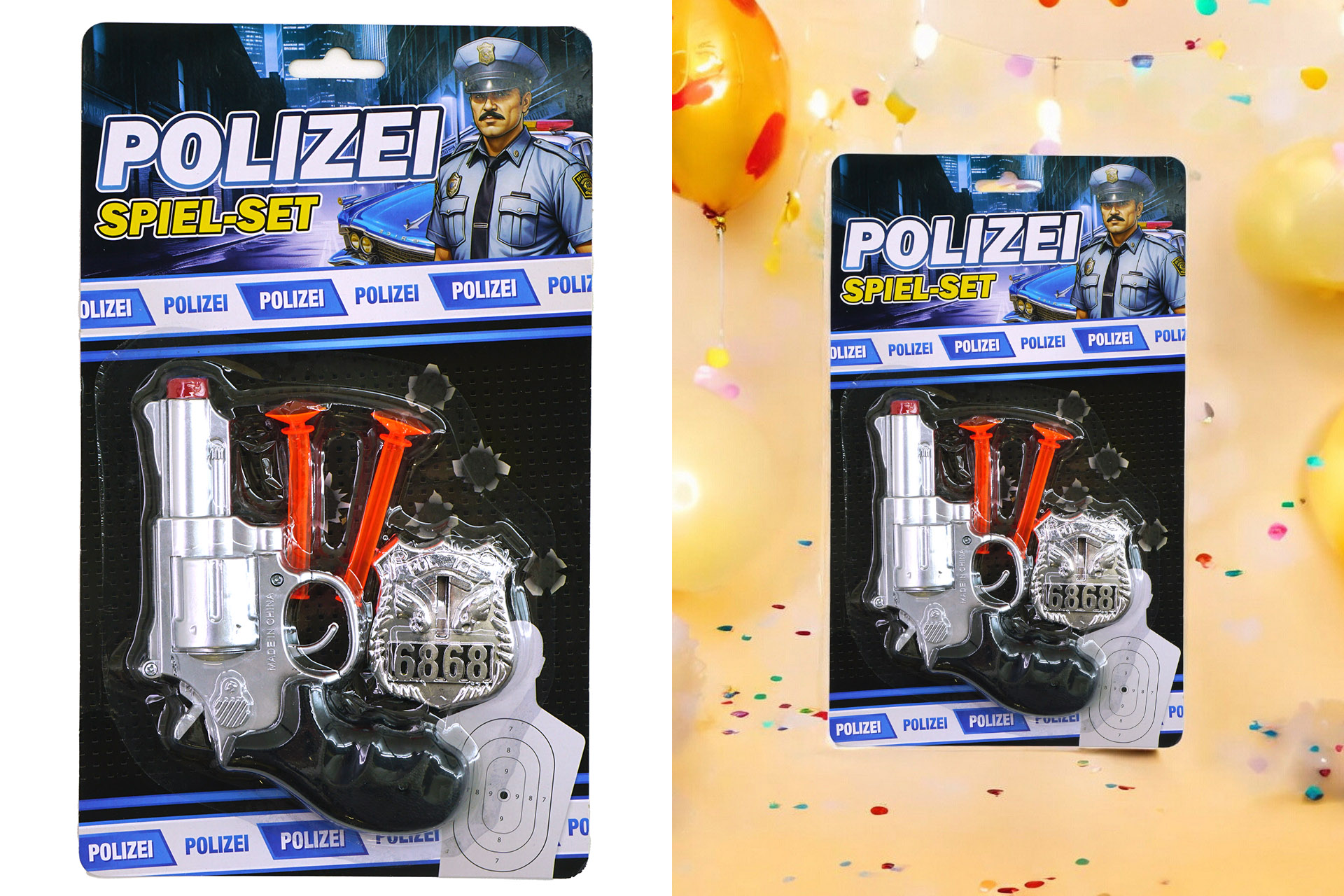 Spielzeug Pistole "Shoot", mit 2 Schuss