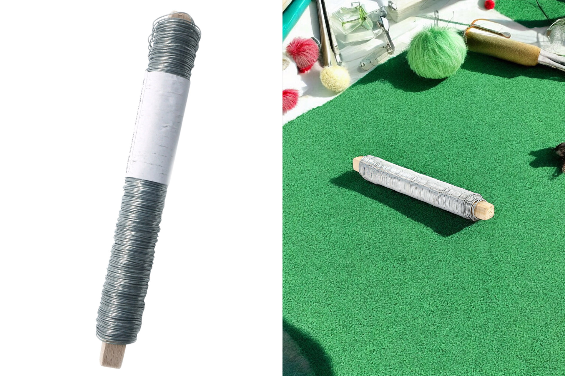 Bastel- und Wickeldraht verzinkt, 50m