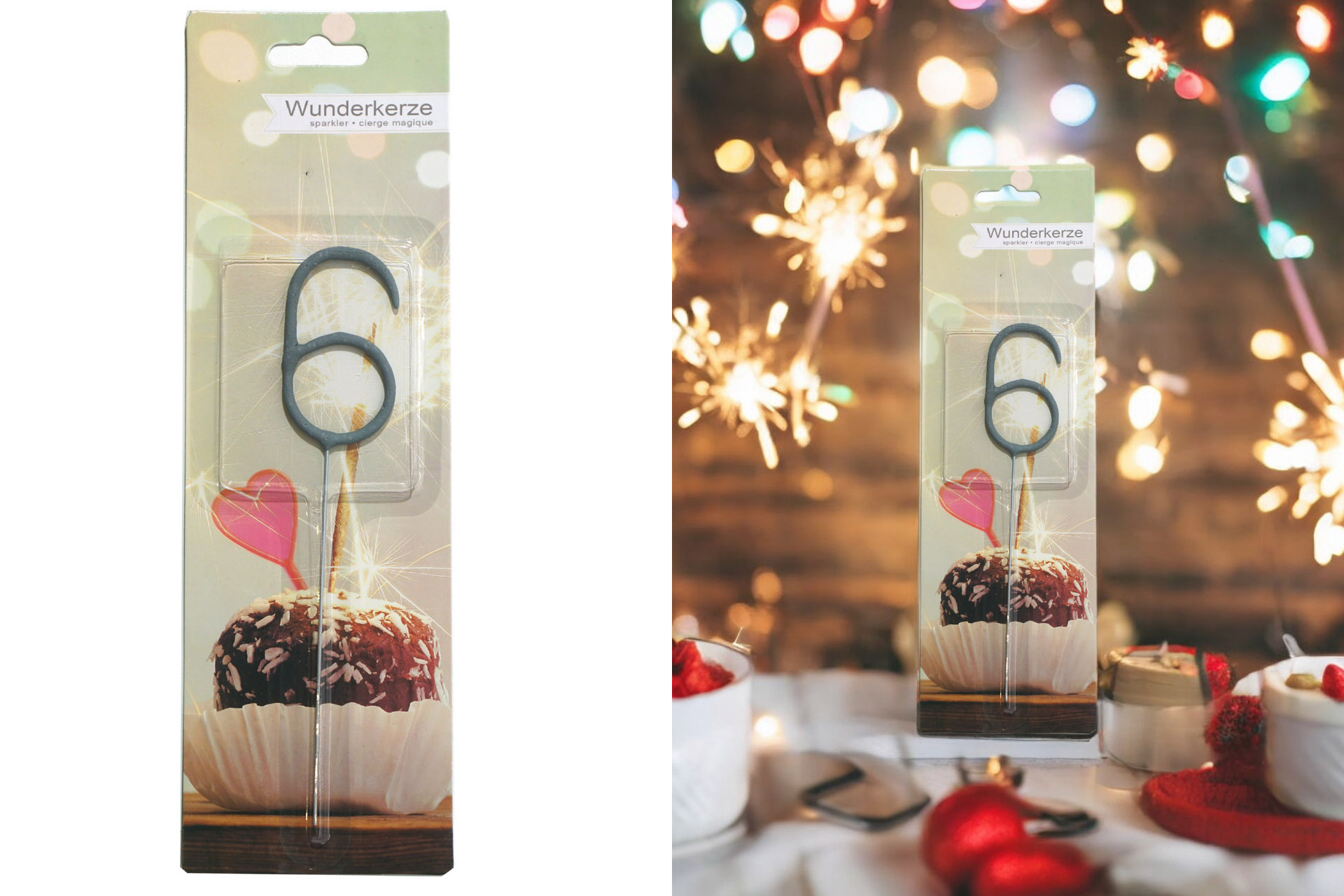 Sparkler number 6, 16cm