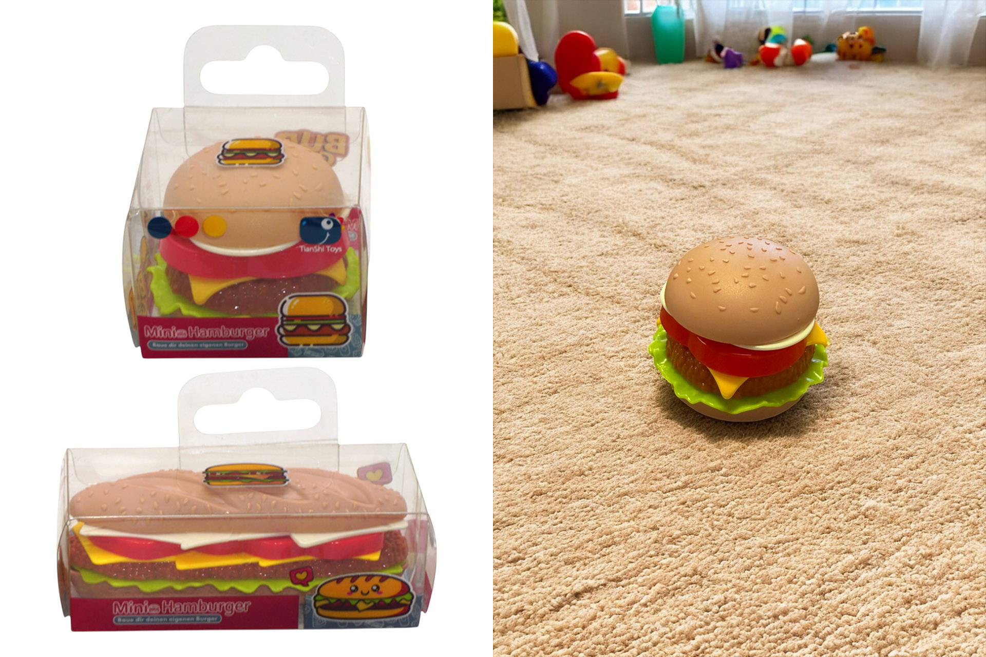 Spielzeug "Fast Food", 2 Designs