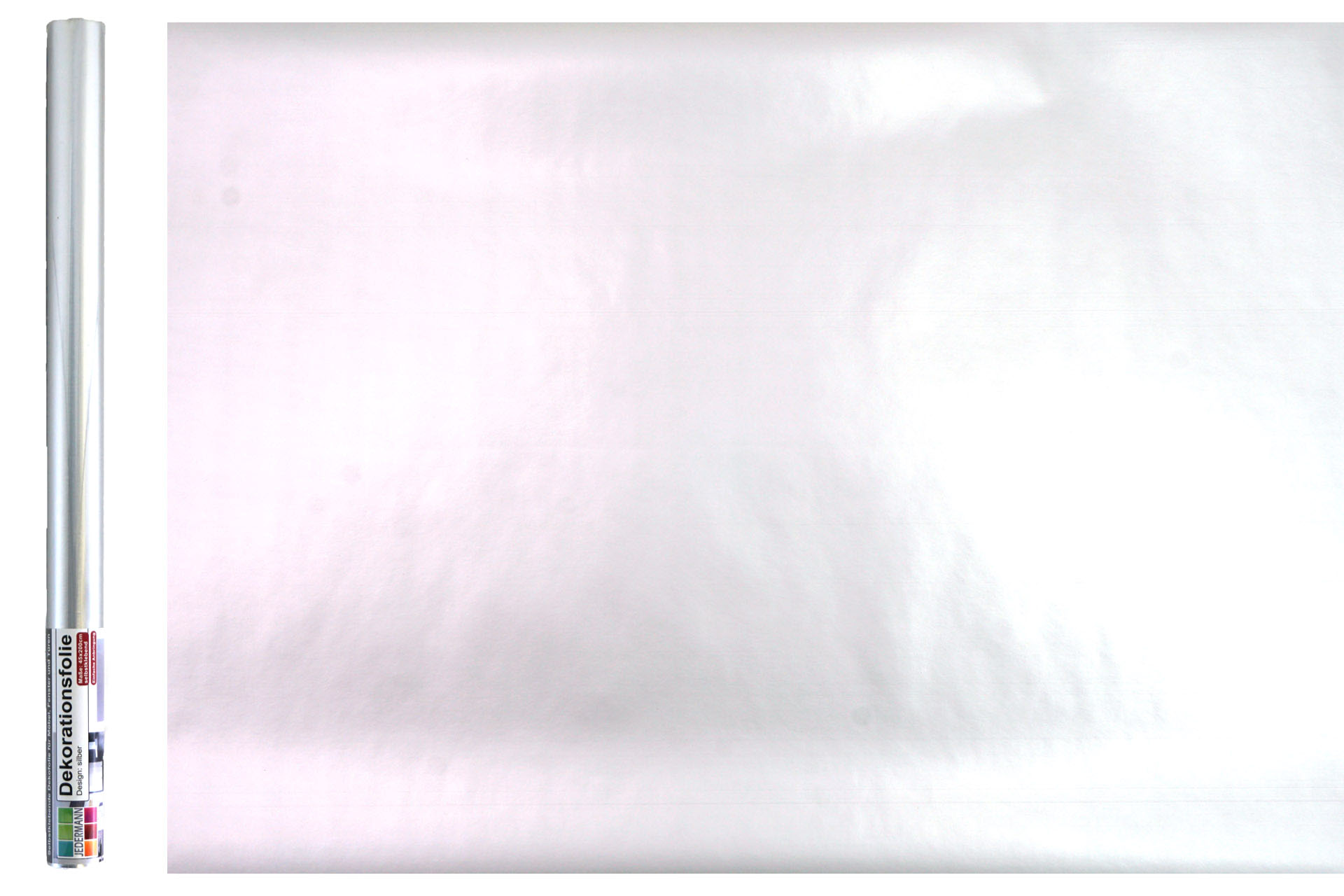 Dekofolie 200x45cm, silber