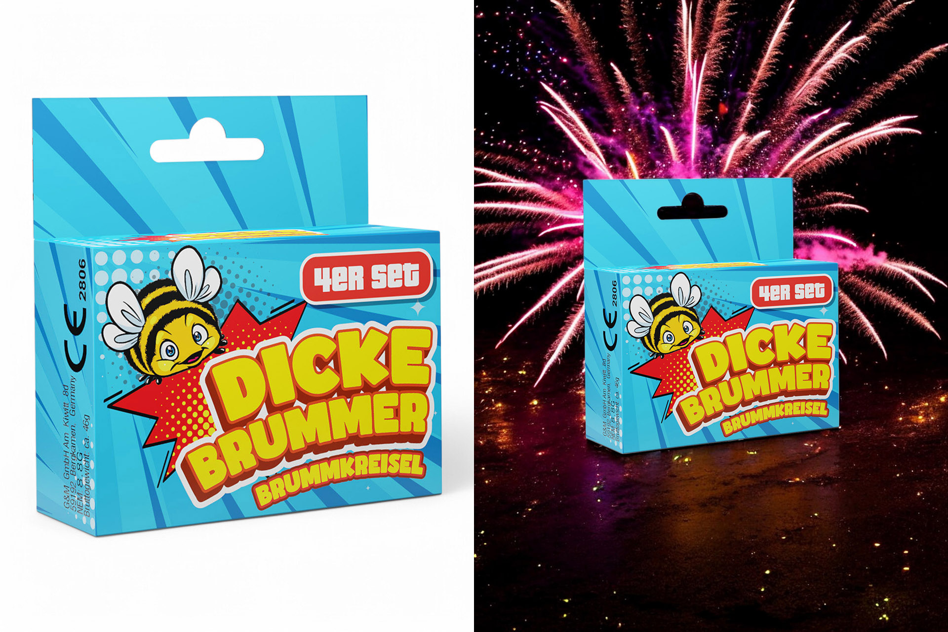 Brummkreisel 4er Set