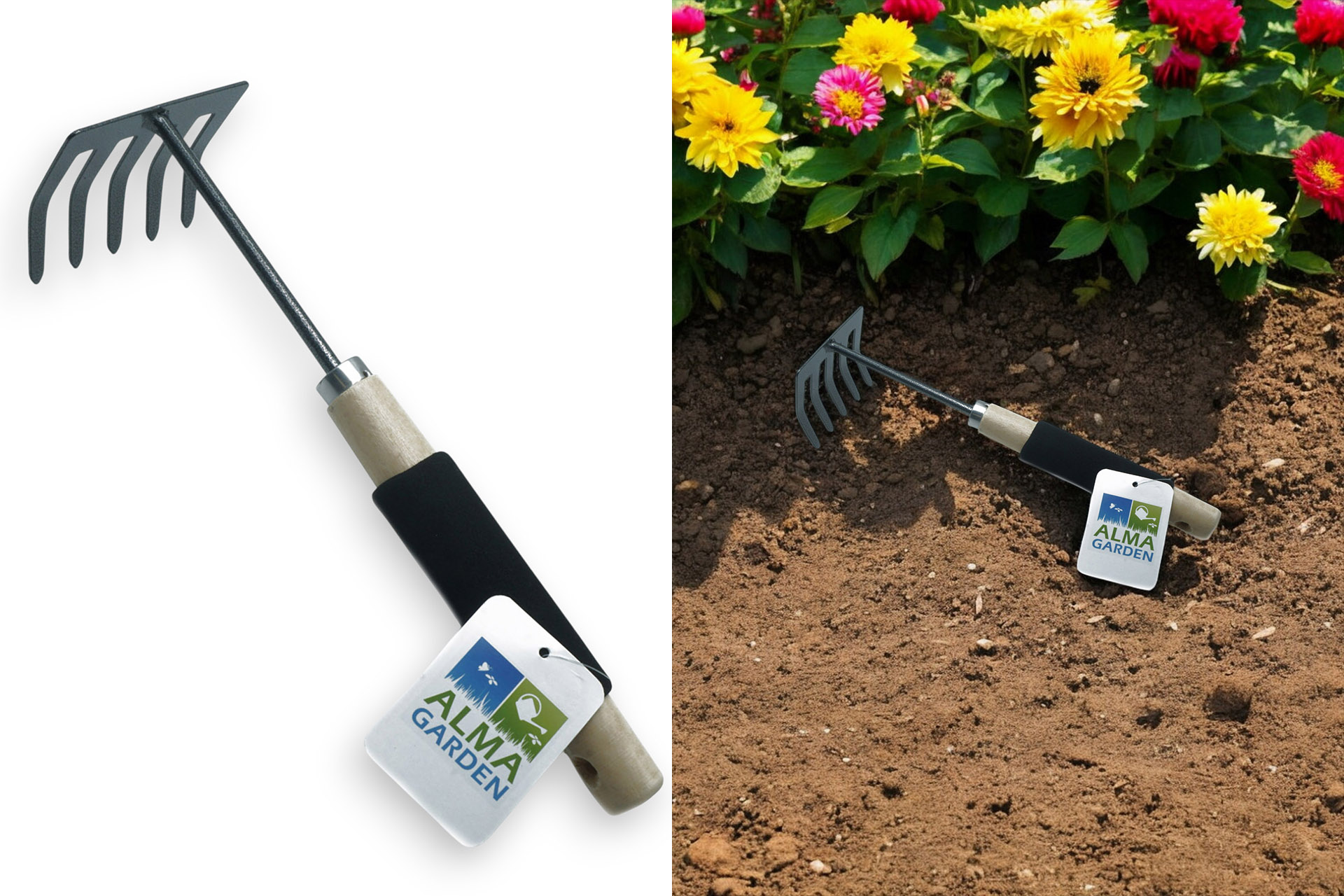 Garden 5 Teeth garden rake