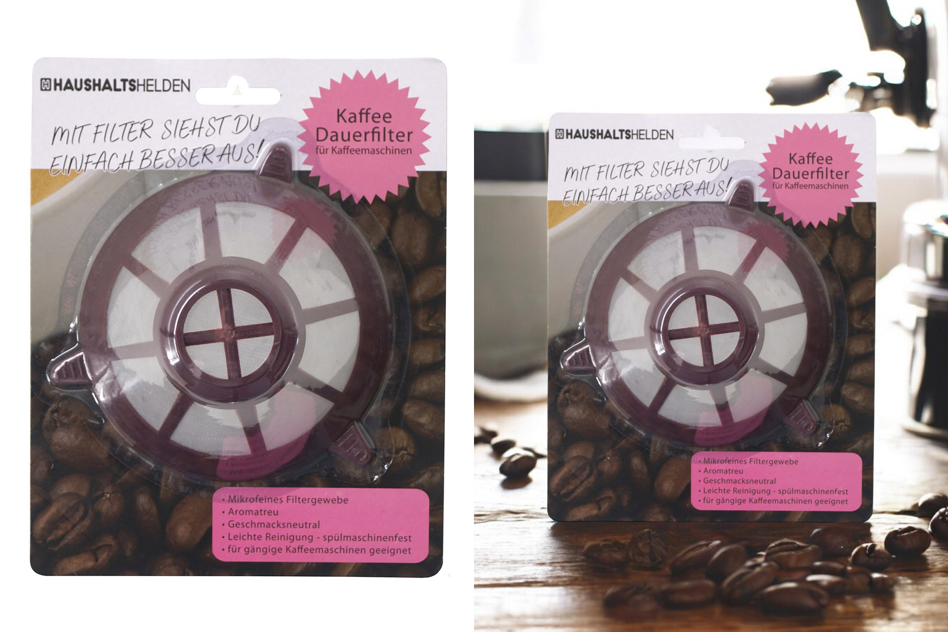 Dauerfilter für Kaffeemaschine