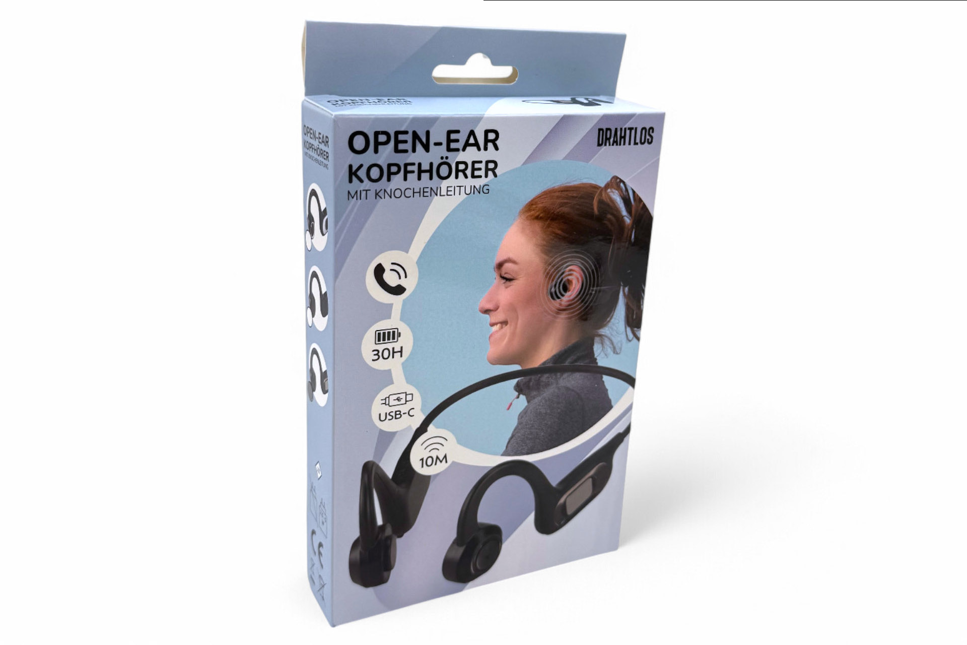 Bluetooth Kopfhörer "Kabel", 10x15cm