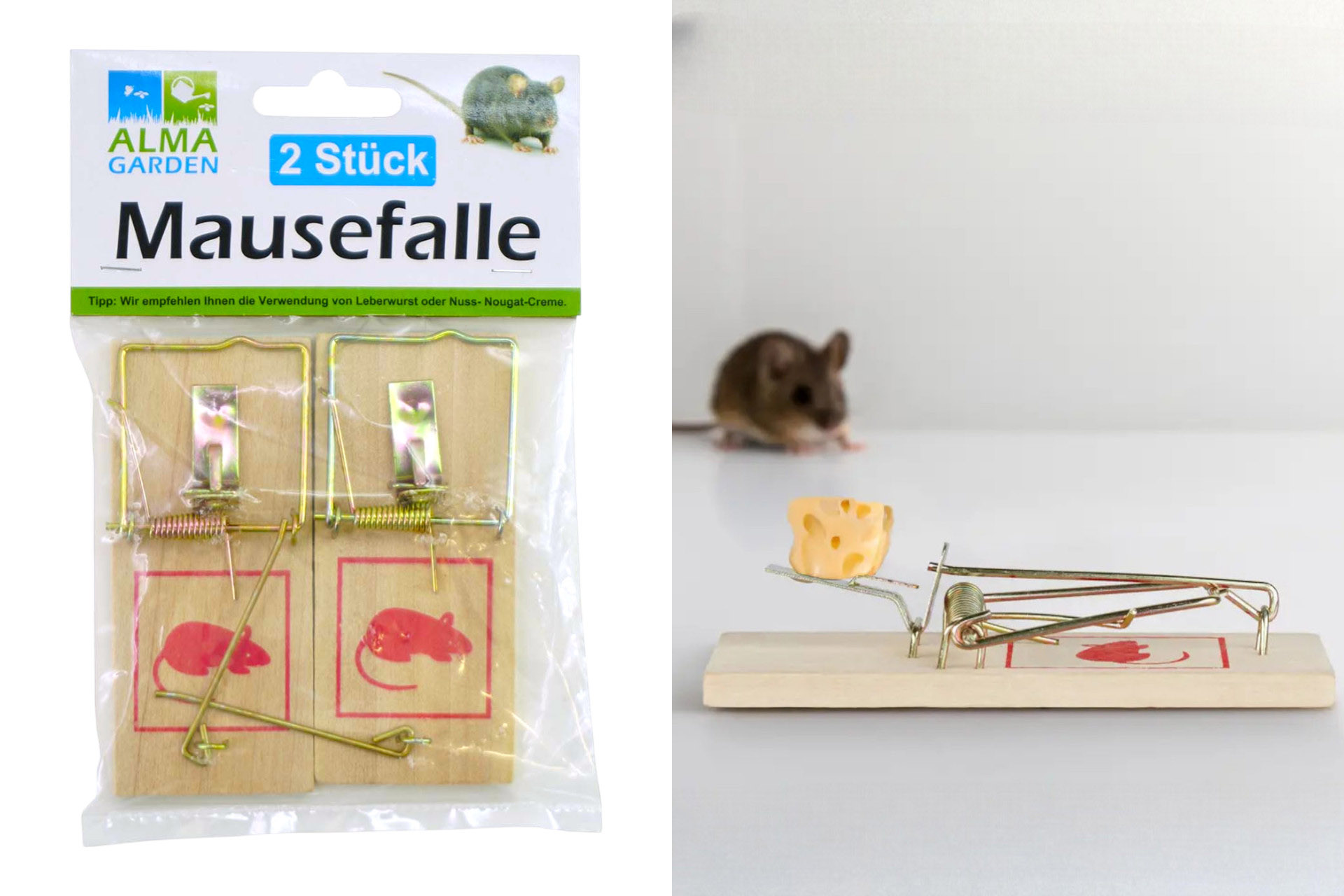 Mouse trap, 2pc