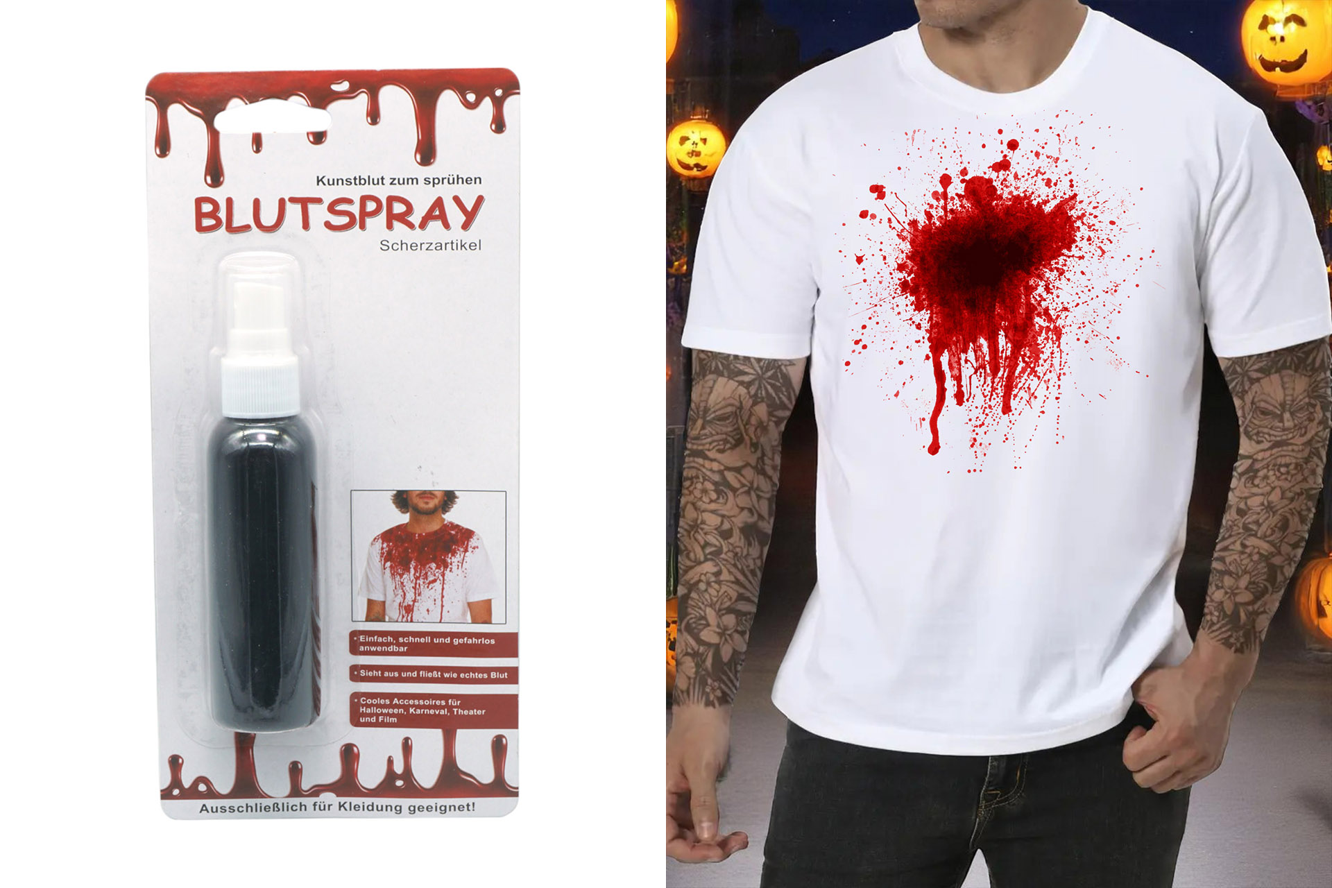 Blutspray Halloween, rot, 60ml