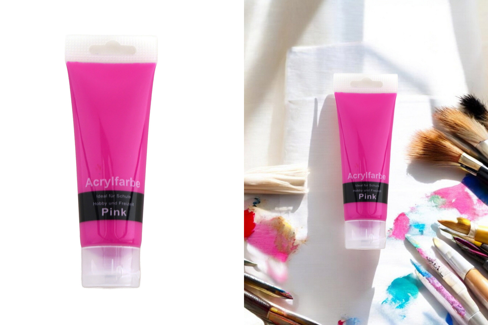 Acrylfarbe 75ml, pink