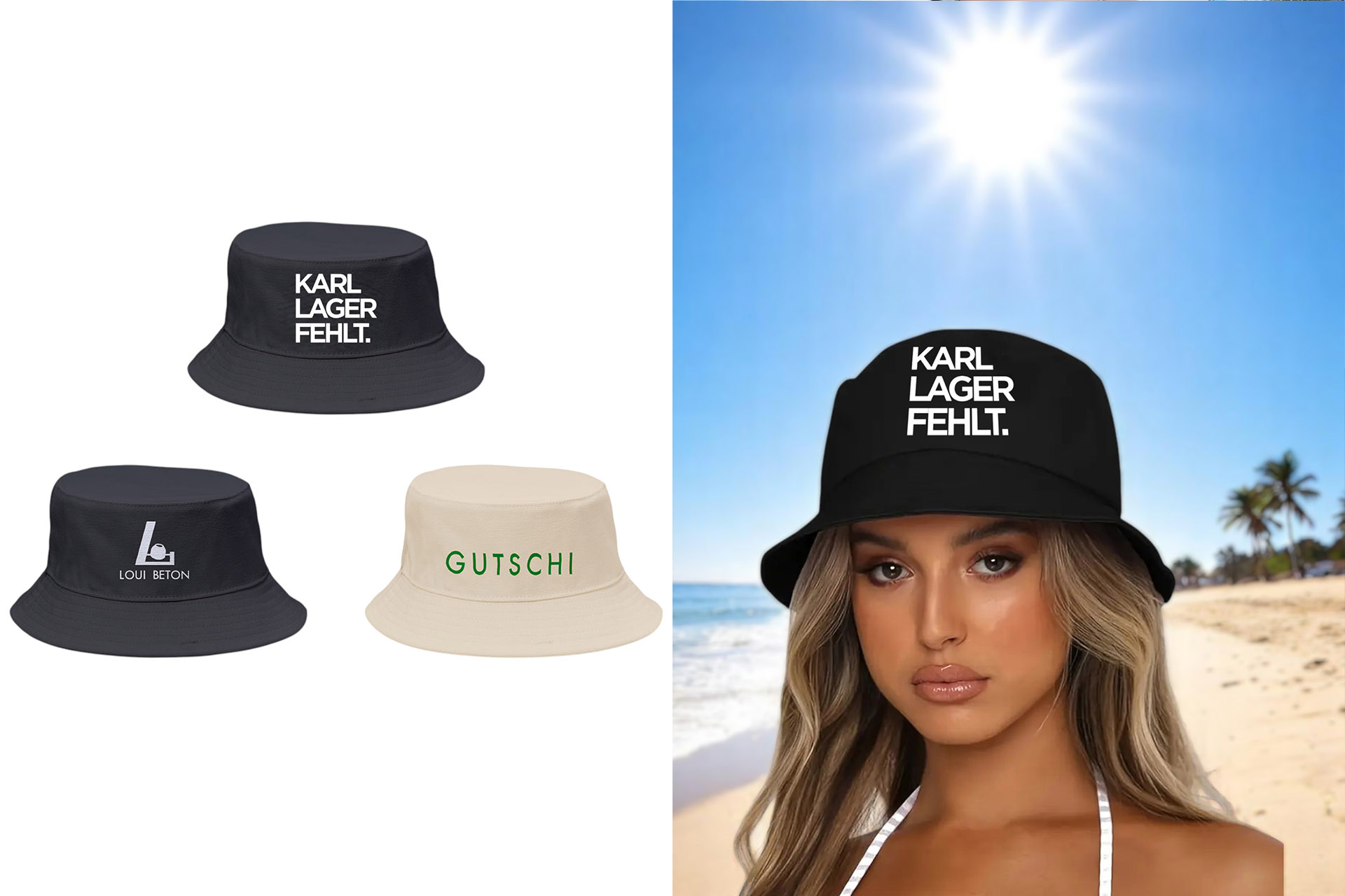 Talahon Mit Cap Fischerhut