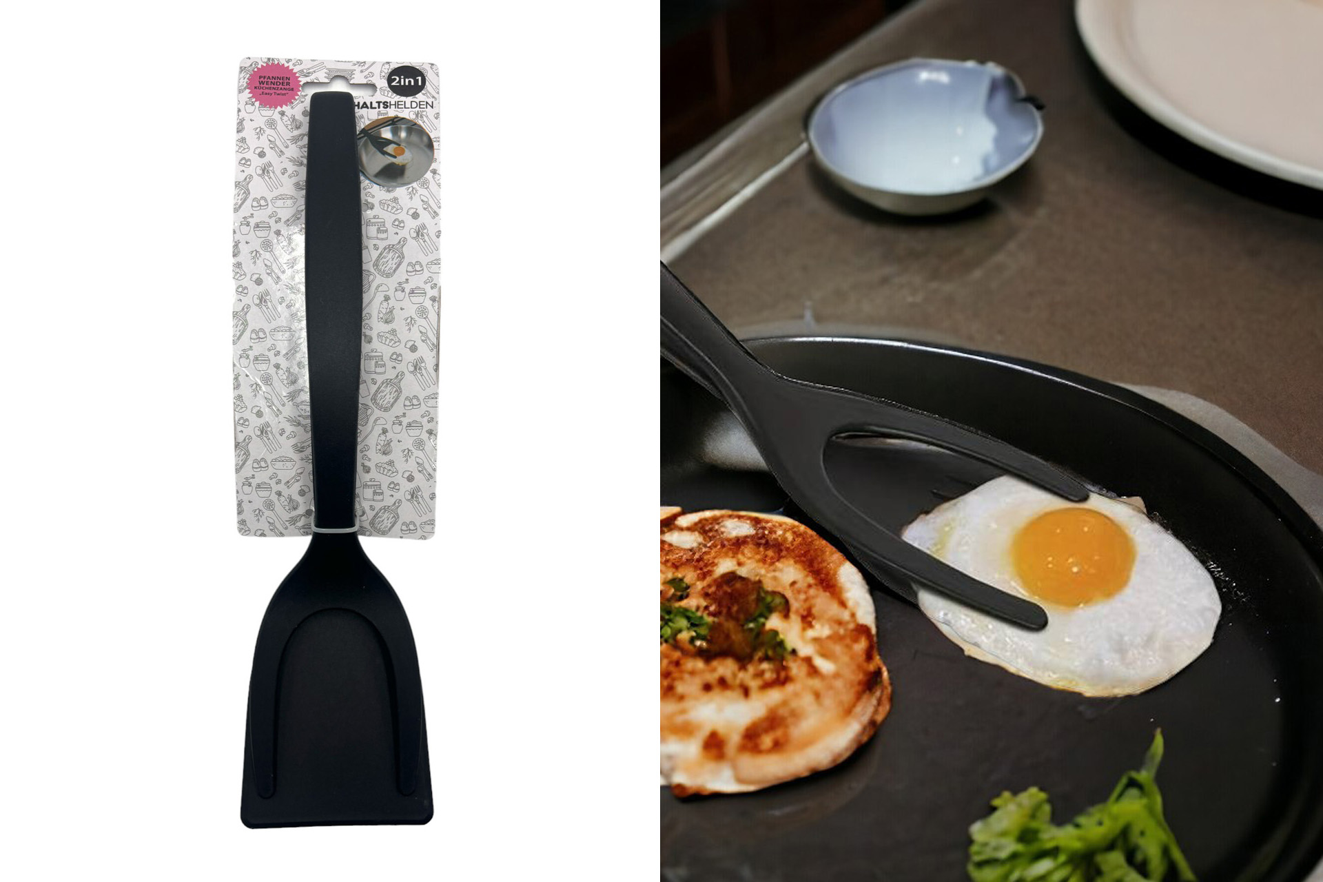 Pfannenwender Küchenzange "Easy Twist", 30,5x8,5cm