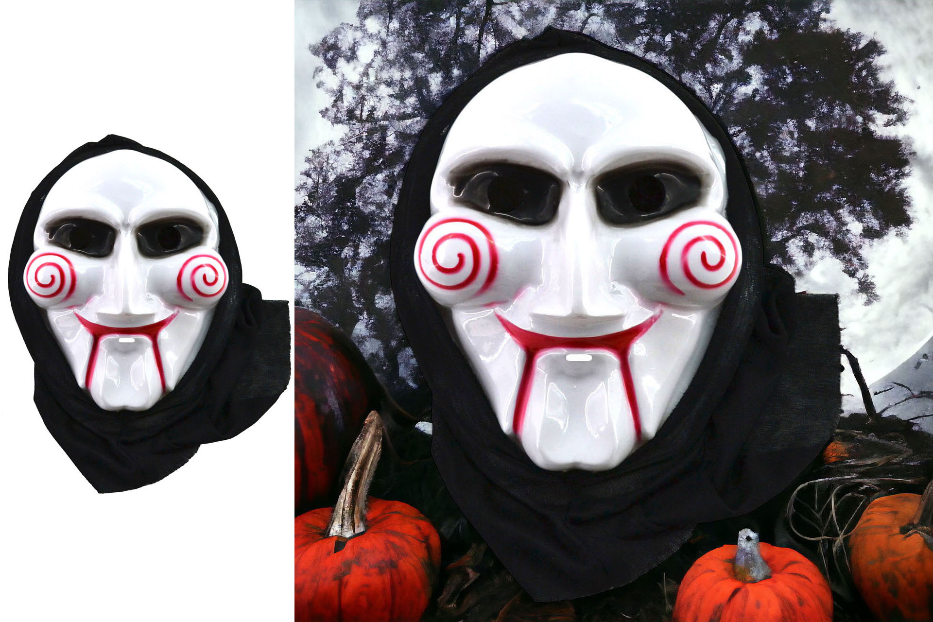 "Saw" mask
