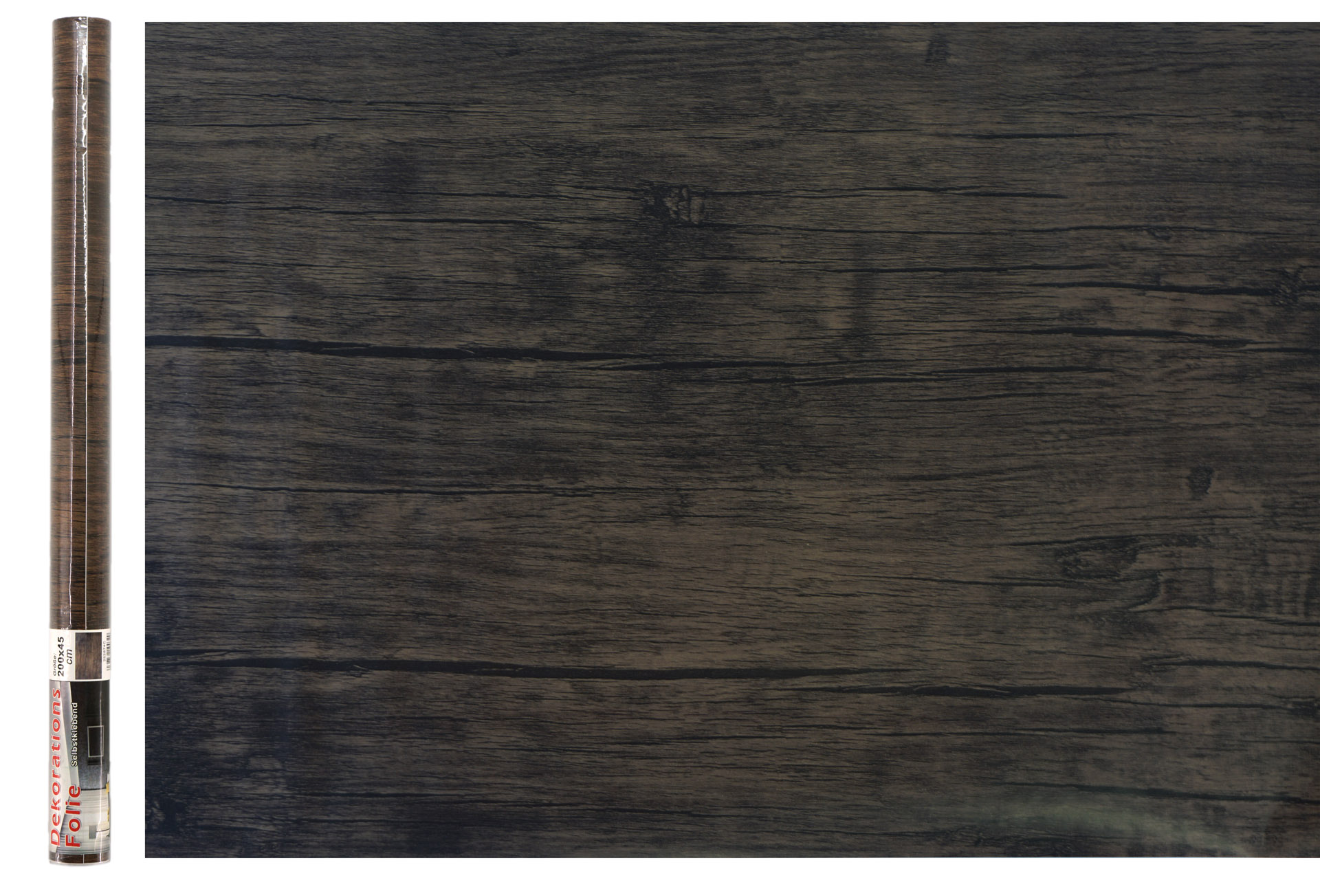 Dekofolie 200x45cm, Eiche rustikal