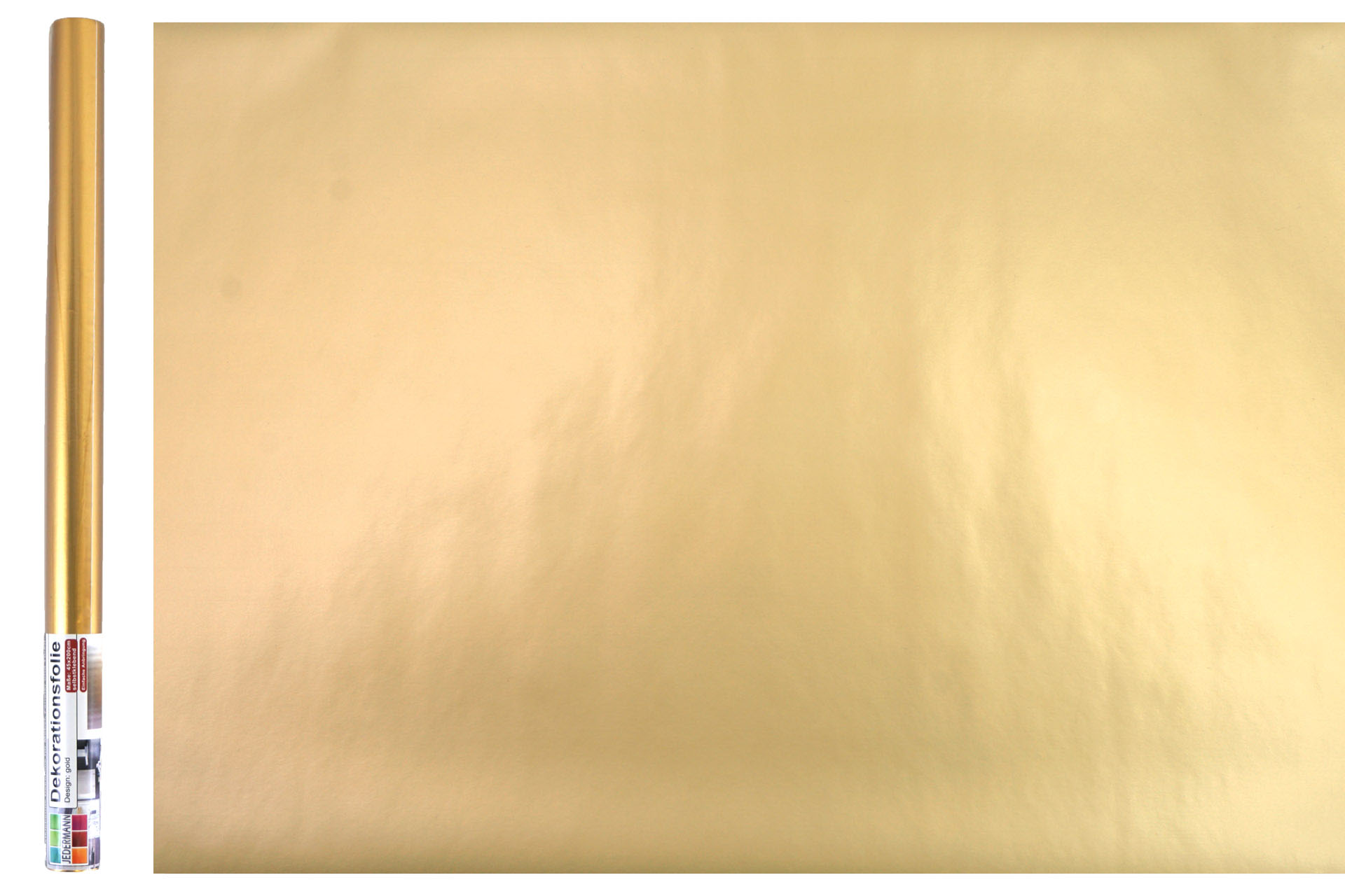 Dekofolie 200x45cm, gold