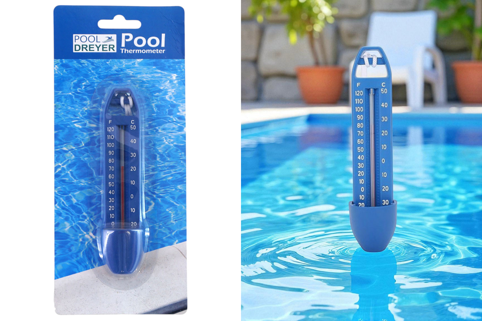 Pool Thermometer, 17x4x3,5cm