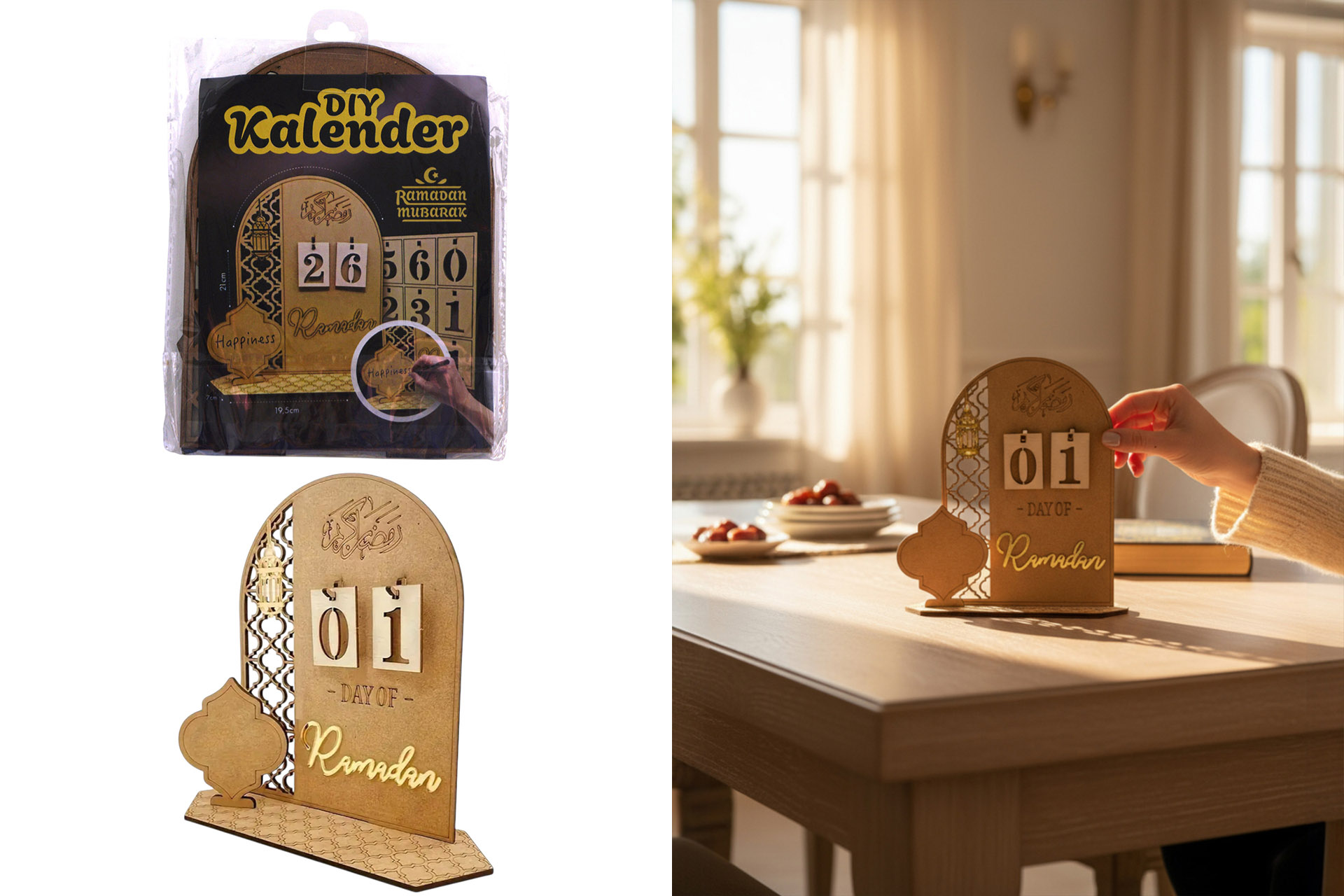 Kalender DIY "Ramadan", 21x19,5cm