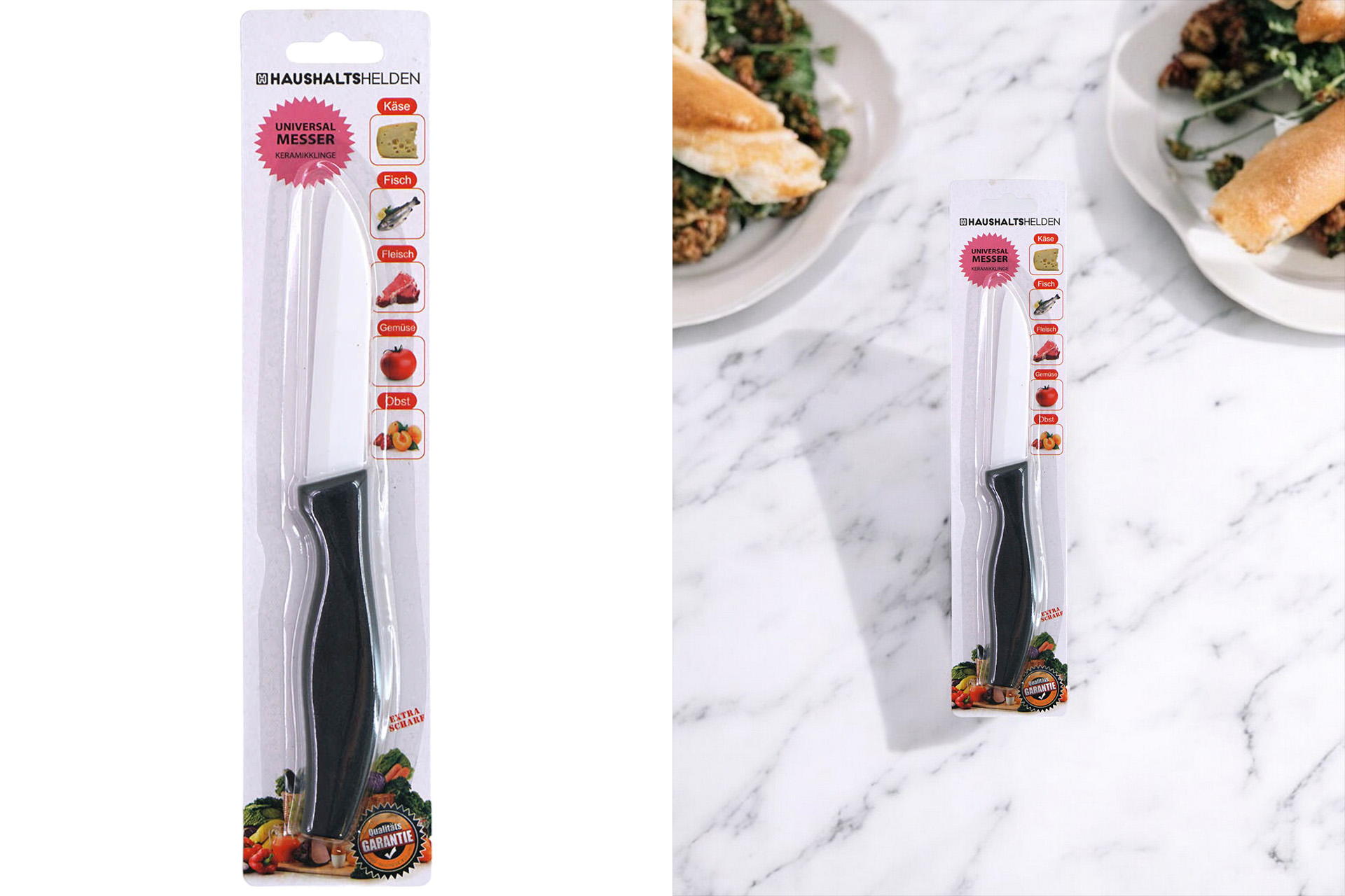 Messer Keramik, Klingenlänge 8cm