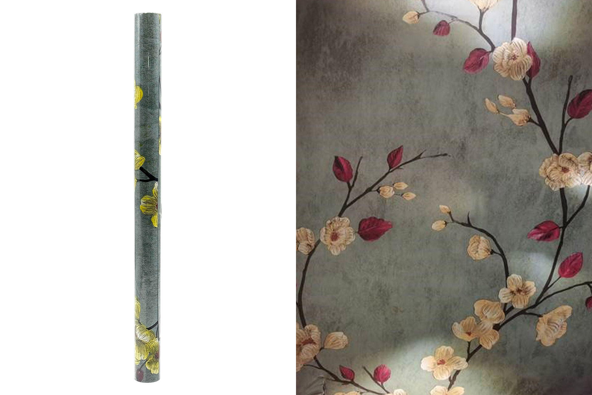 Dekofolie 200x45cm, Blumen