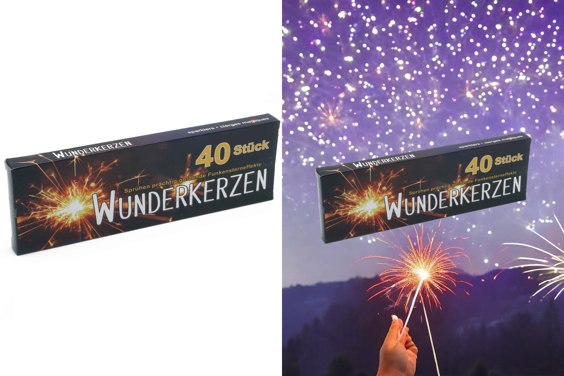 Sparkler number 9, 16cm