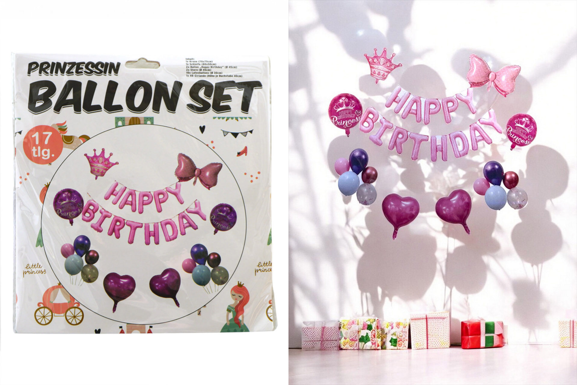 Ballon Set Happy Birthday "Dino"16 teilig
