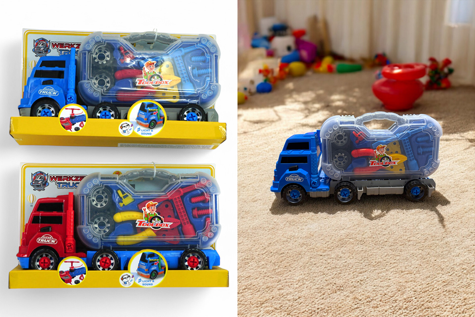 Spielzeug Auto "DIY Truck", 2 Farben