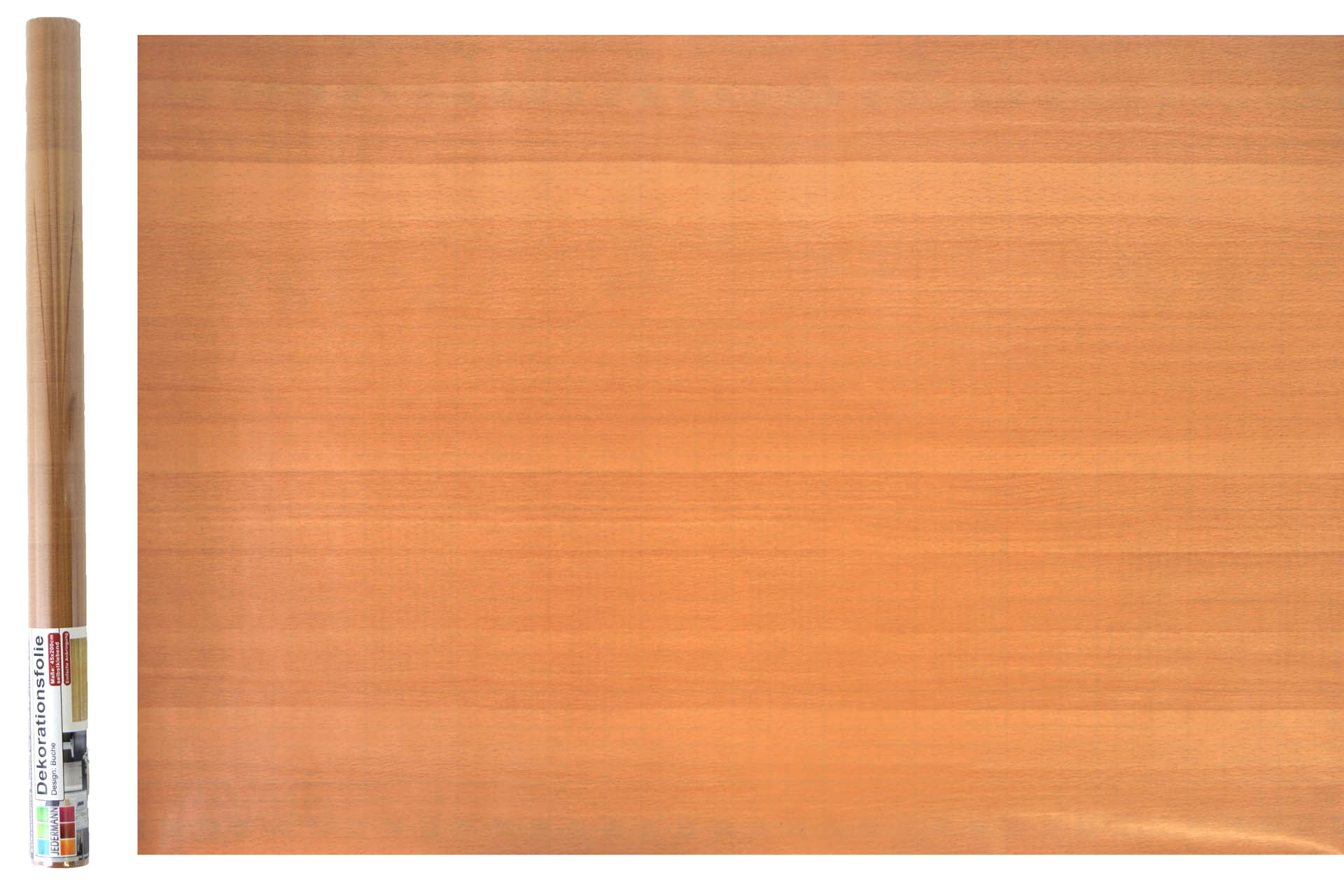Dekofolie 200x45cm, Buche