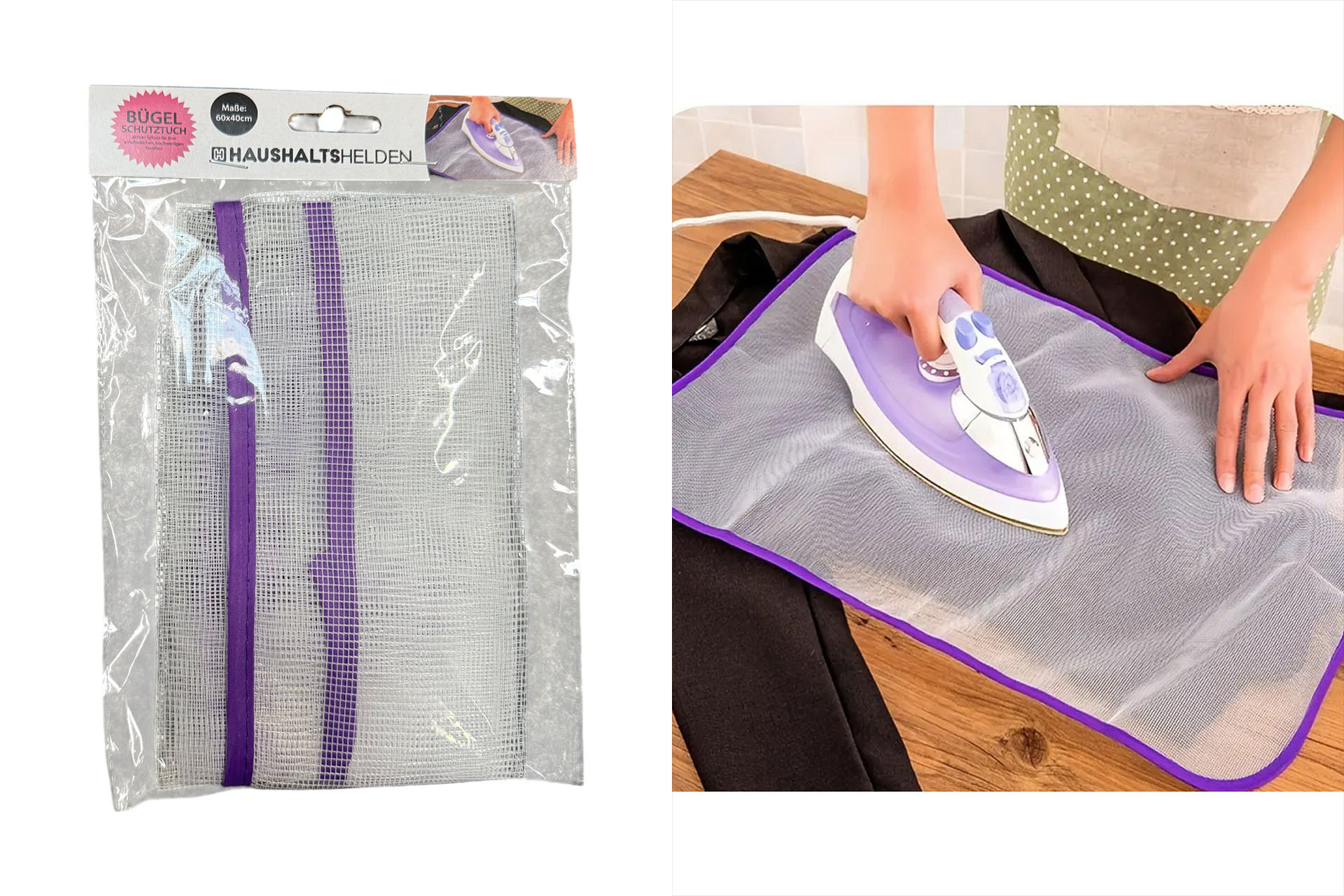 Bügelschutz Bügeltuch, 60x40cm
