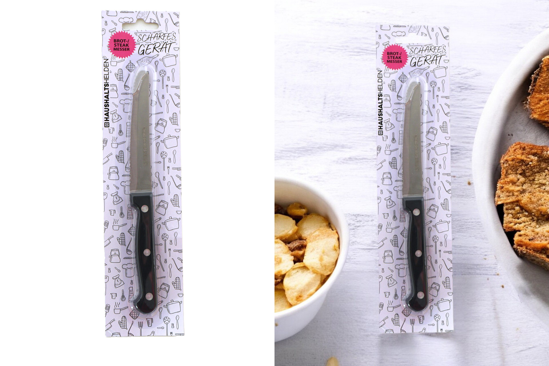 Brot-/ und Steakmesser, 21cm