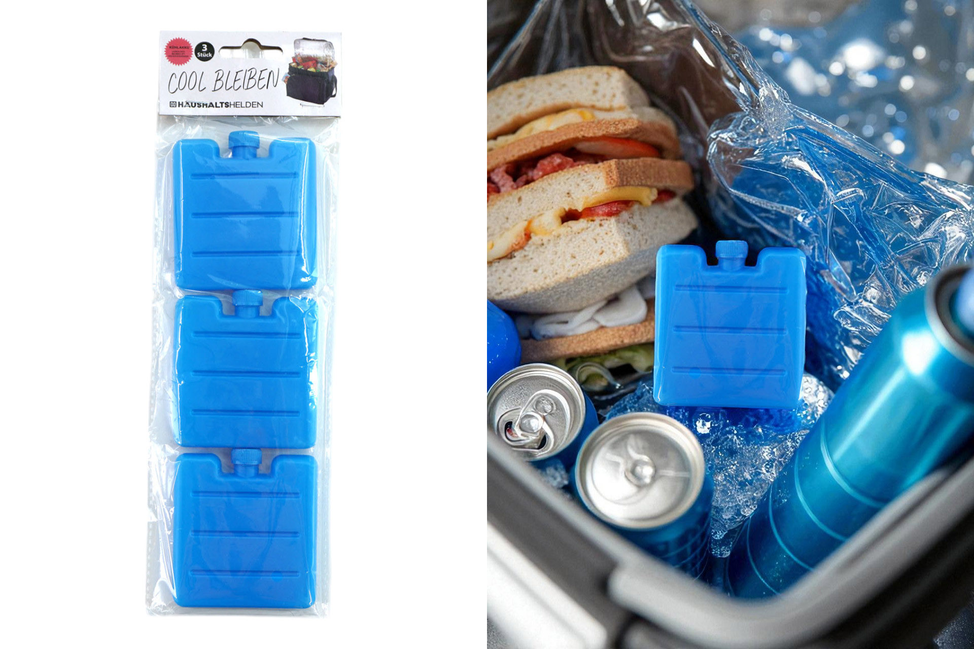 Kühlakkus 3er, je 55 ml, je 70g