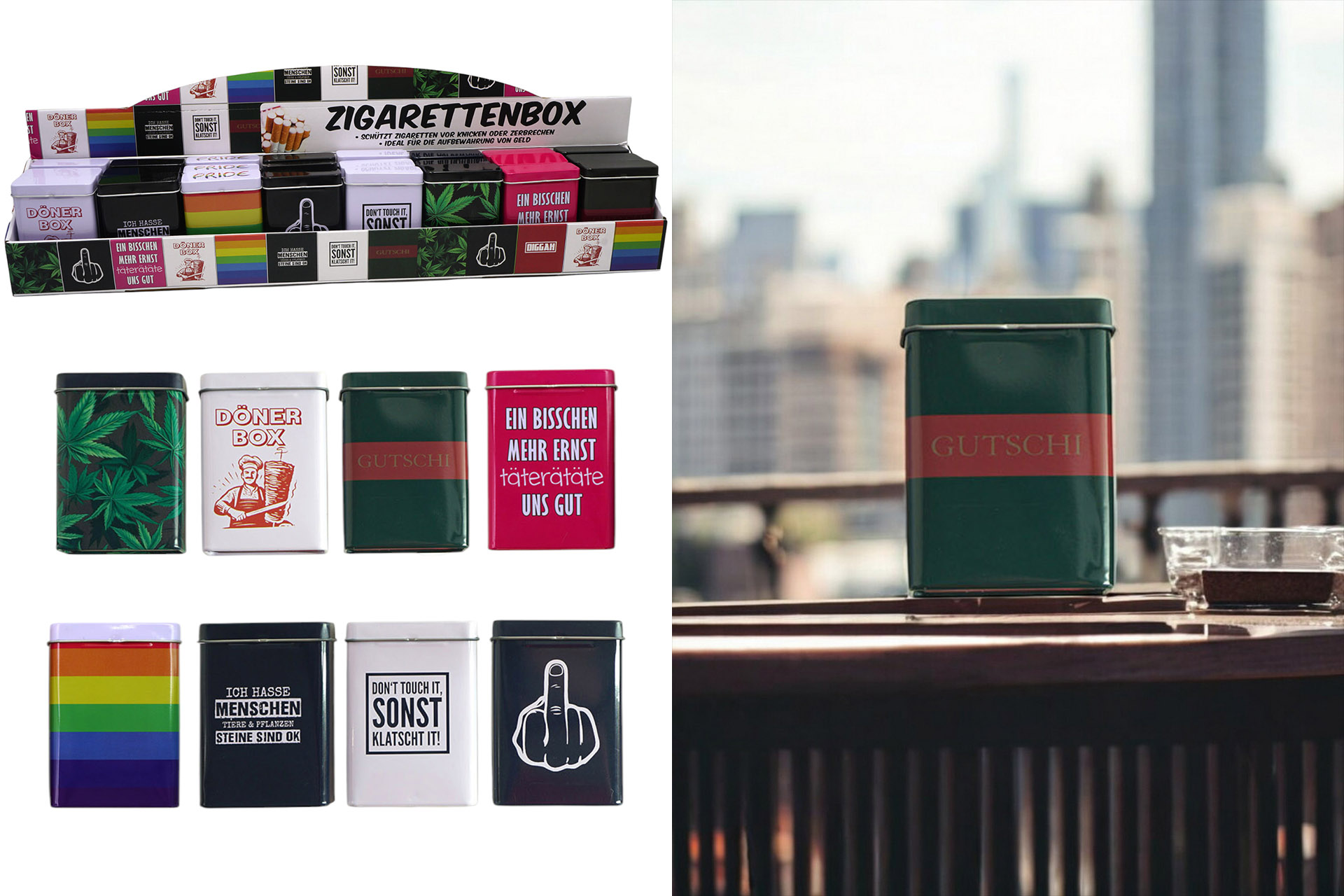 Cigarette box 8 designs