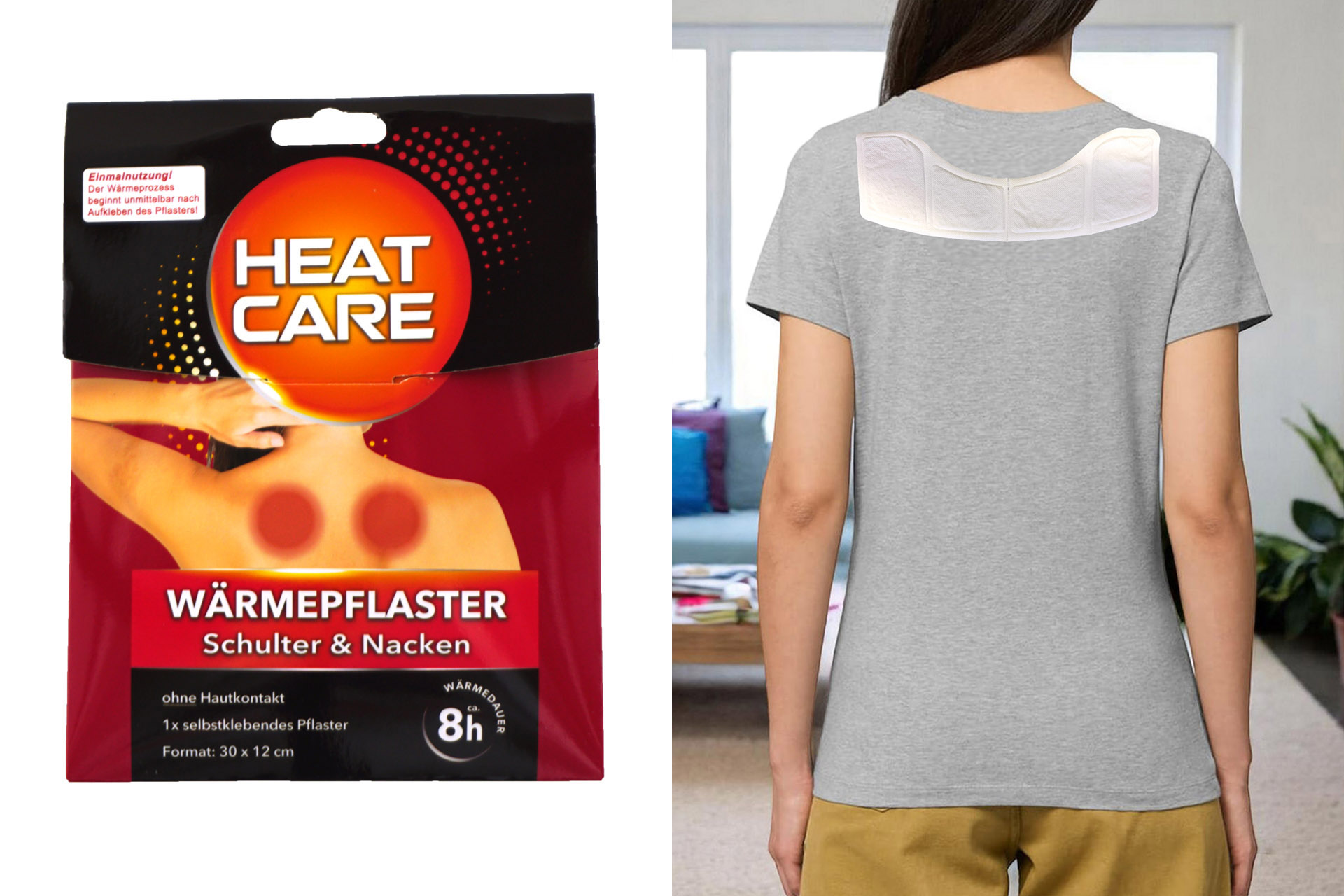 Wärmepflaster "Schulter & Nacken", 30x12cm