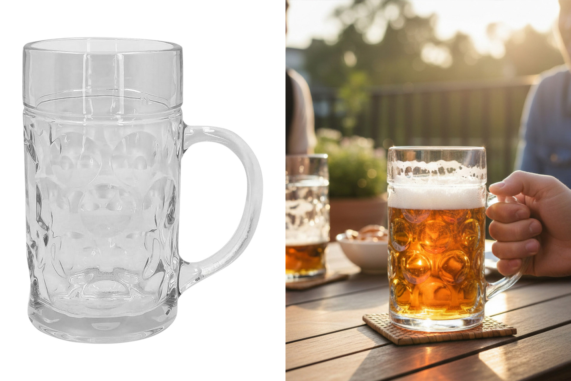 Bierkrug "Maß", 1 Liter