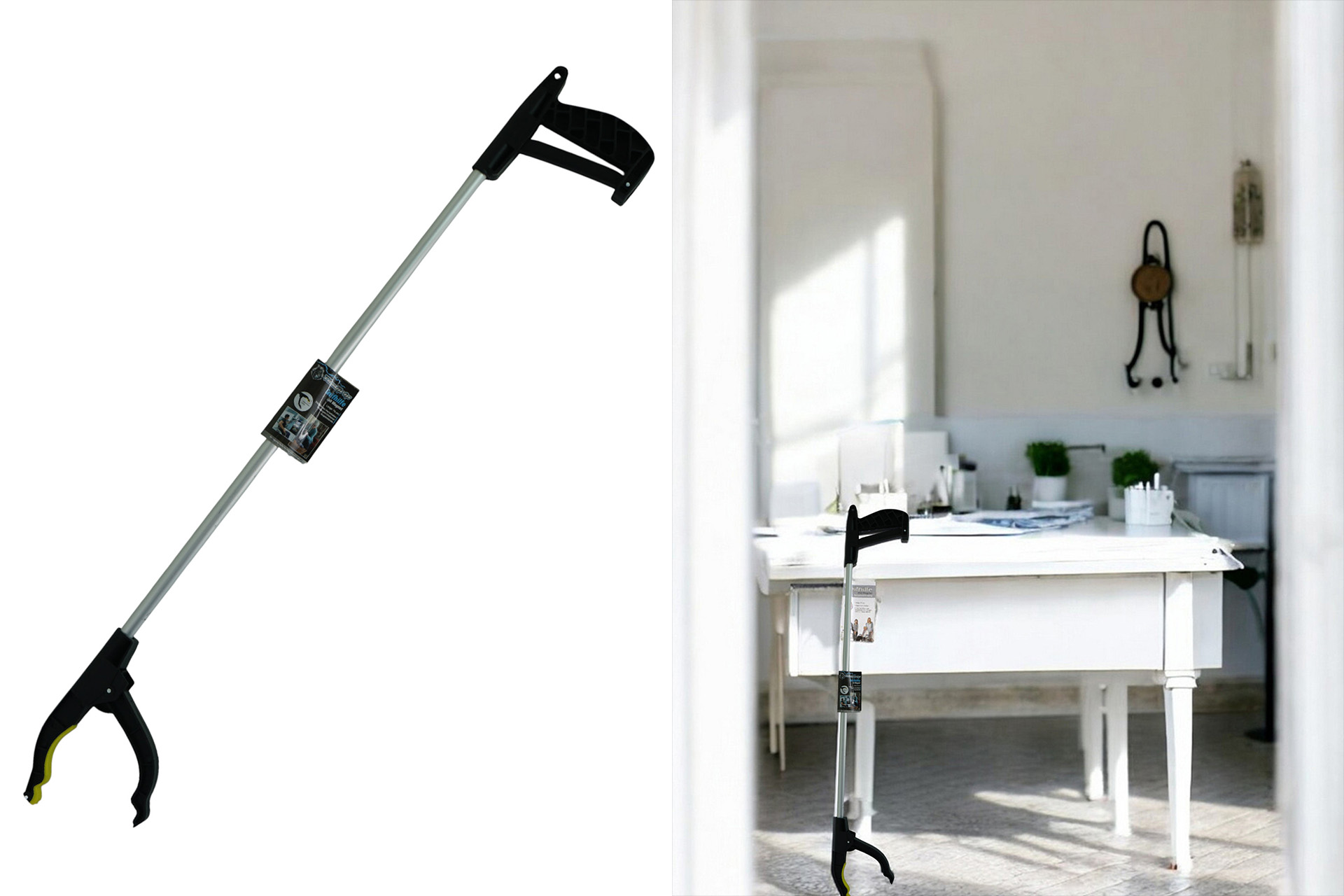 Greifhilfe Aluminium mit Lasche, 76cm