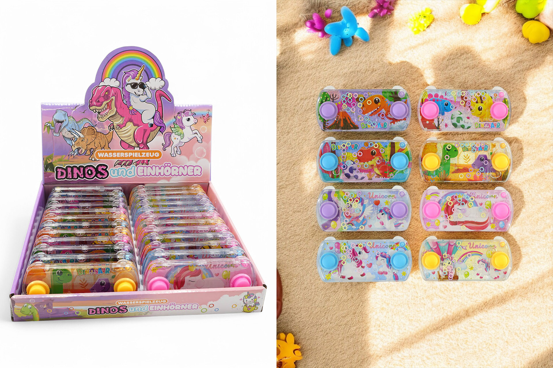 Wasserspielzeug "Gamer Magic", 12,5x5,5cm, 8 Designs, im Display