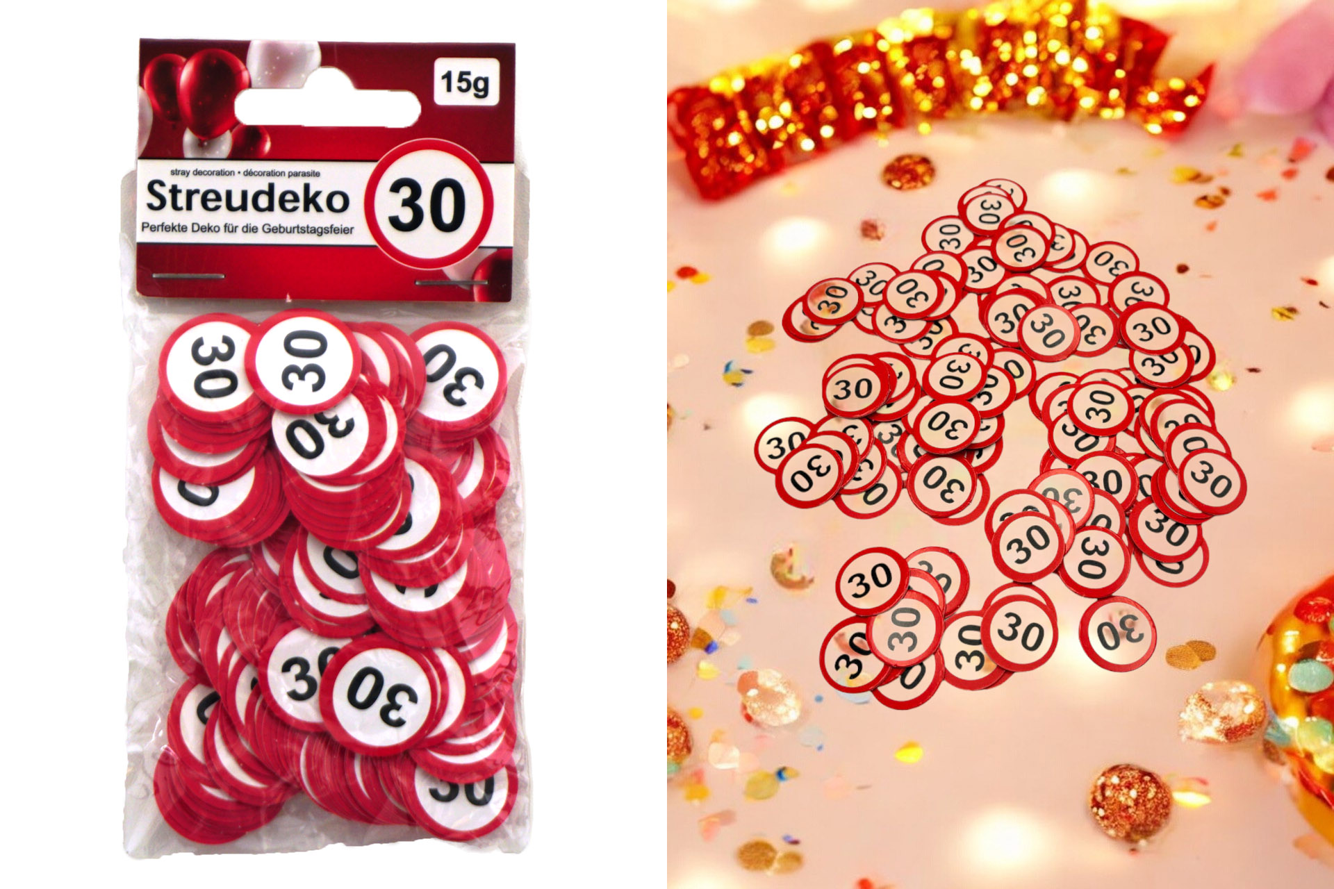 Jubiläums Sortiment Refill für Display Streudeko "30"