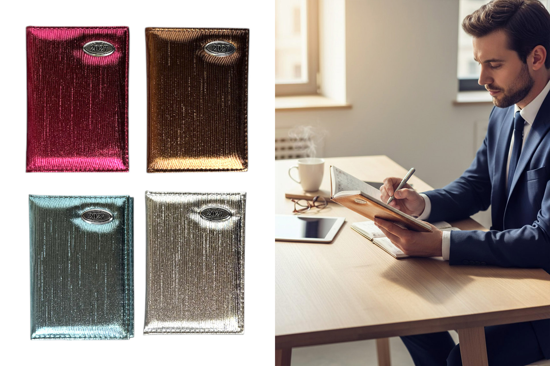 Taschenkalender "Glamour", 4 Farben